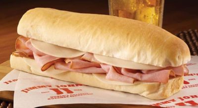 Ham, turkey & provolone sub